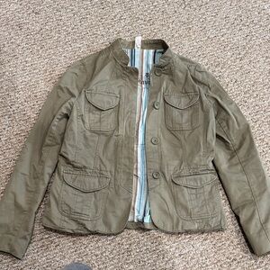 Old Navy Olive Utility Jacket